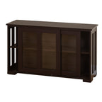 Porch & Den Jefferson Sliding Glass Door Stackable China Cabinet