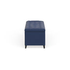 Madison Park Sasha Tufted Top Upholstered Storage Bench