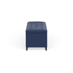 Madison Park Sasha Tufted Top Upholstered Storage Bench