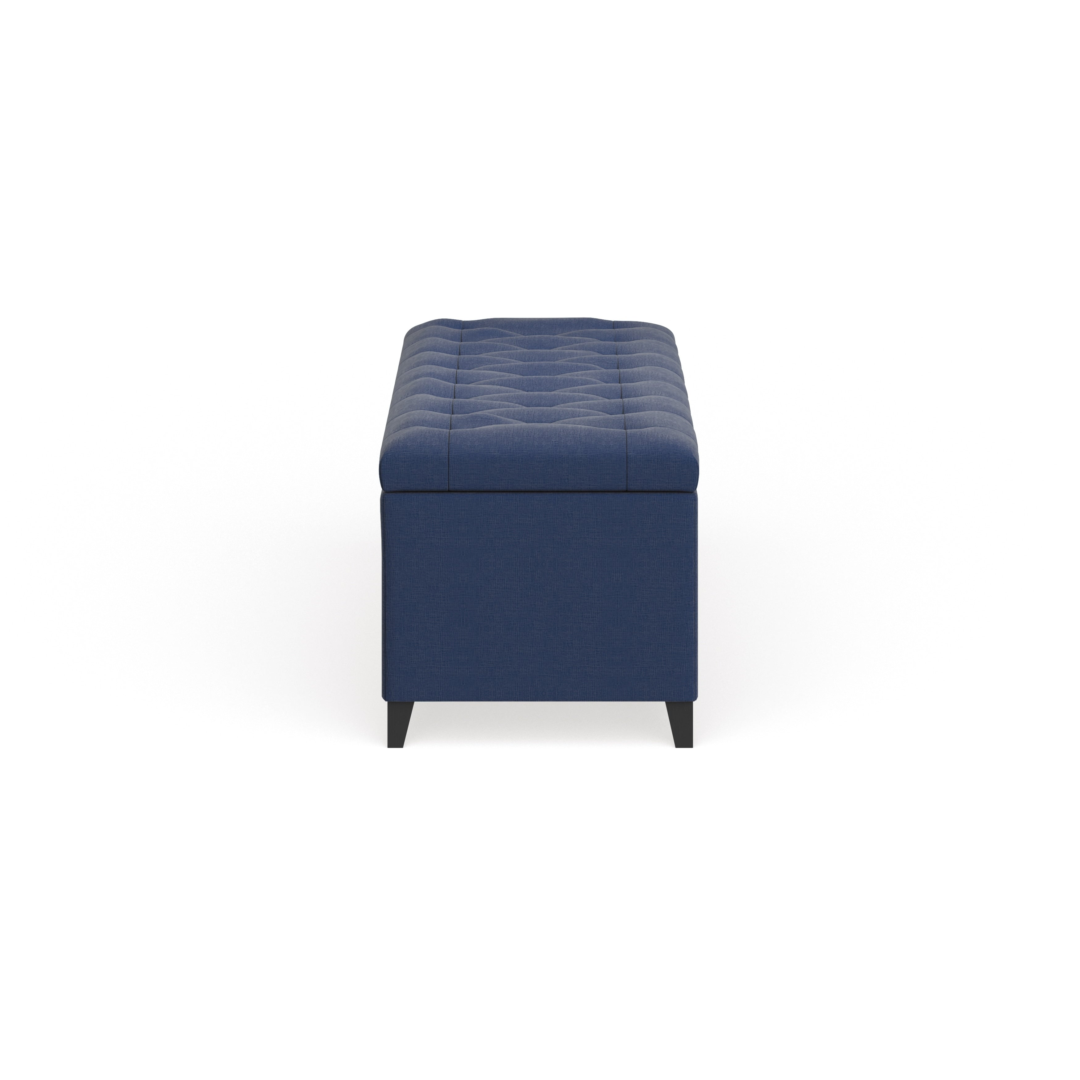Madison Park Sasha Tufted Top Upholstered Storage Bench