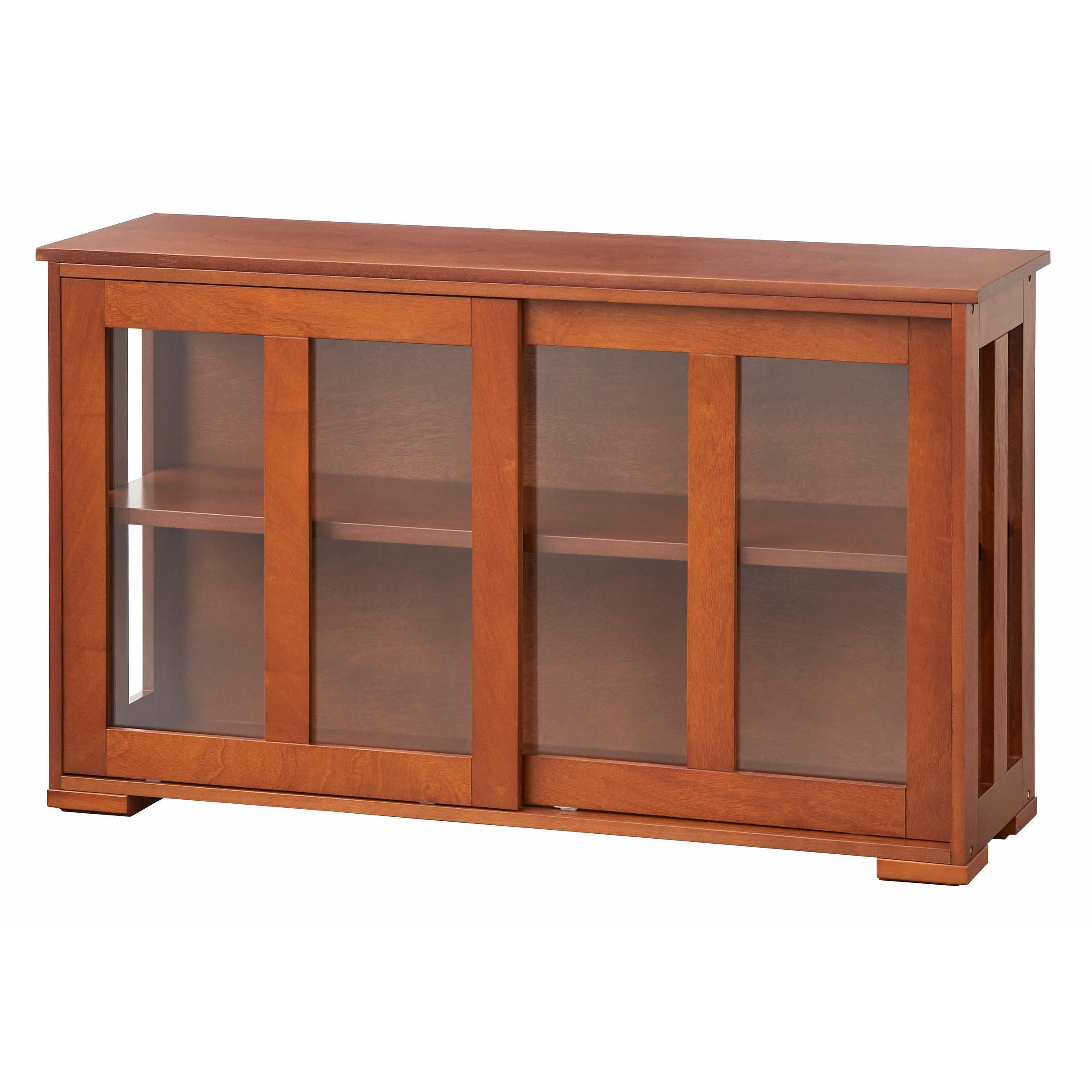 Porch & Den Jefferson Sliding Glass Door Stackable China Cabinet