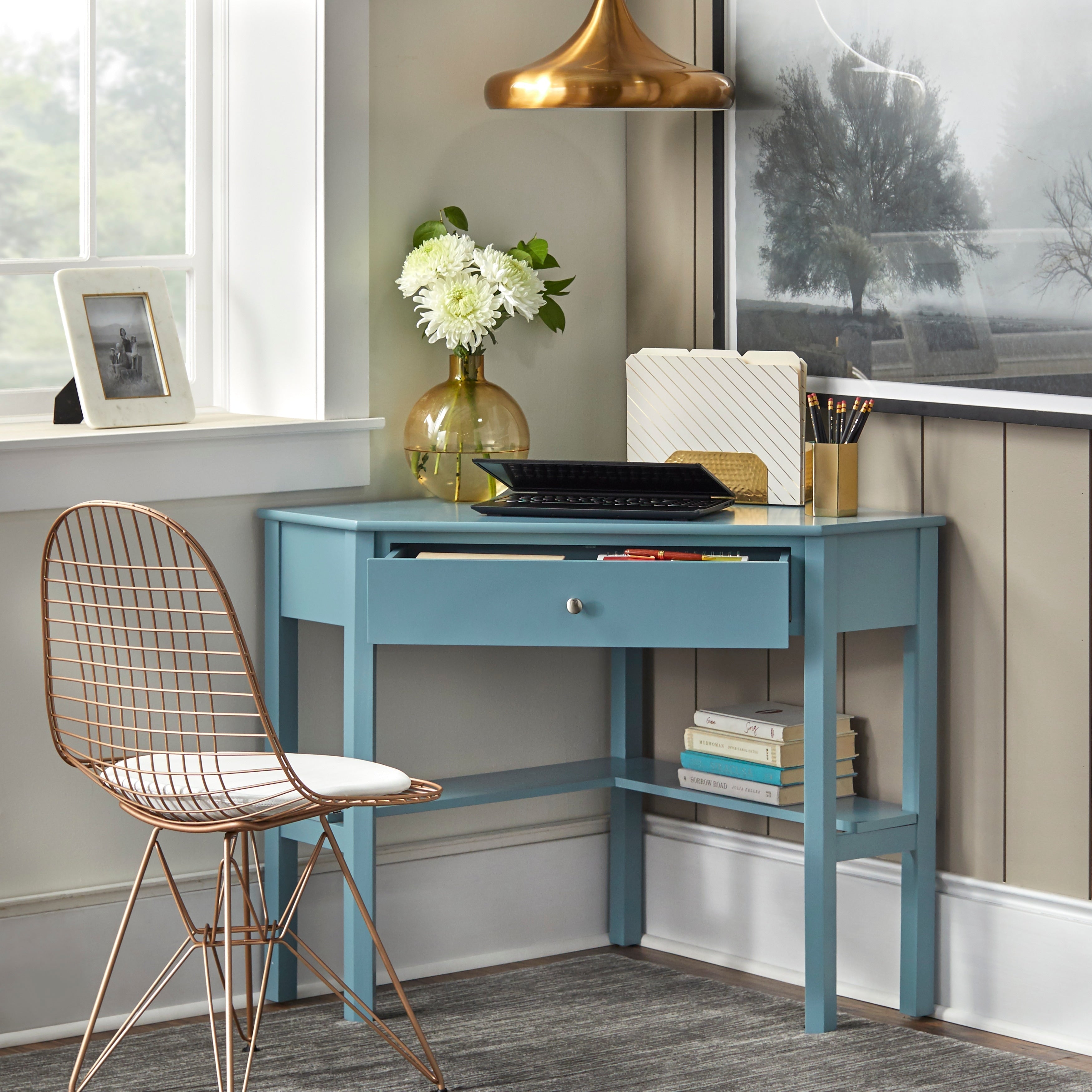 Porch & Den Lincoln Corner Desk