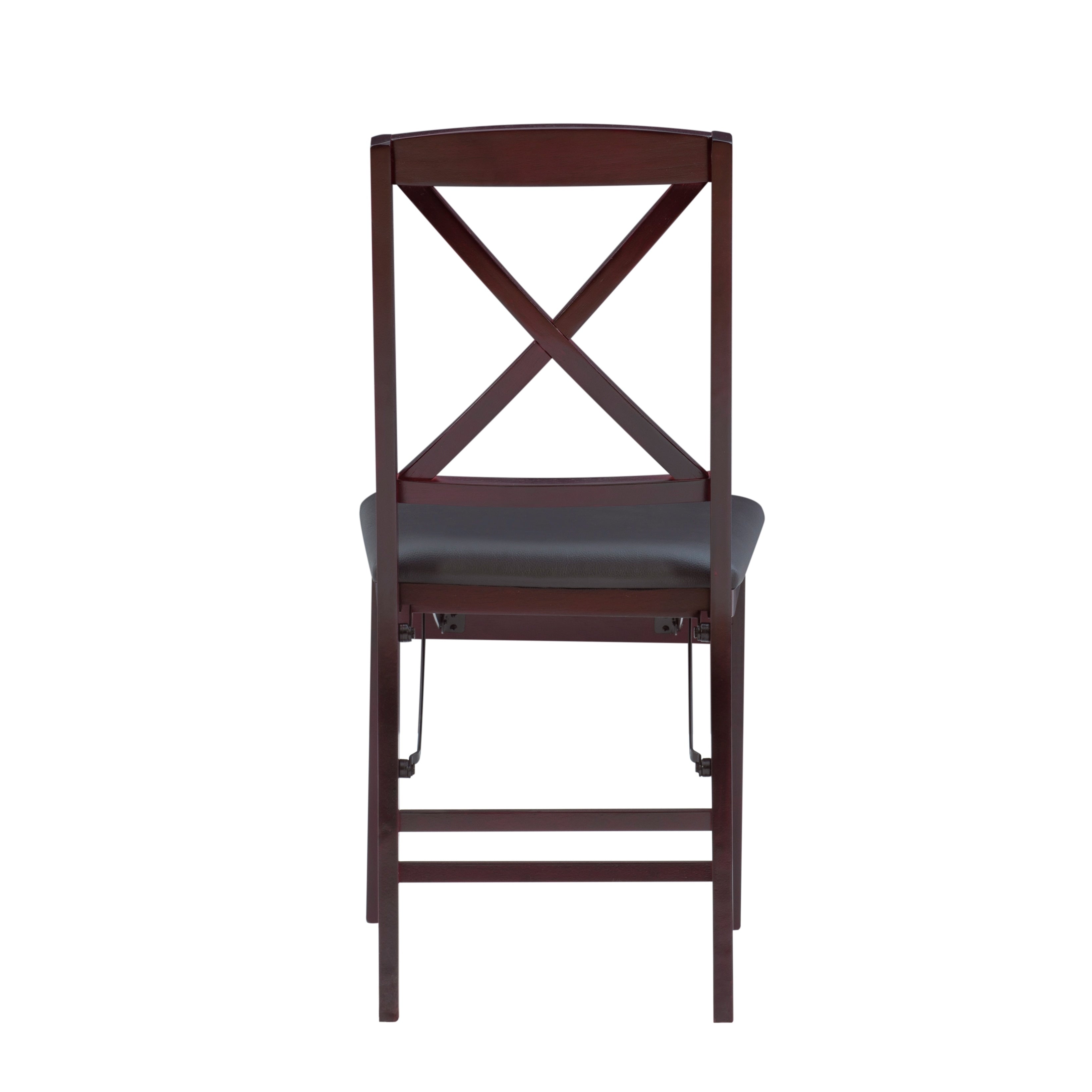Porch & Den Espresso Folding Chair (Set of 2)