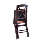 Porch & Den Espresso Folding Chair (Set of 2)