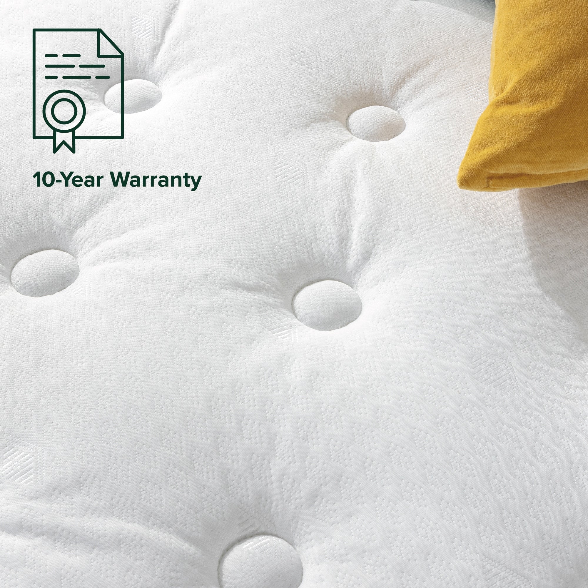 Priage by ZINUS 8 Inch Comfort Essential Pocket Spring Hybrid Mattress