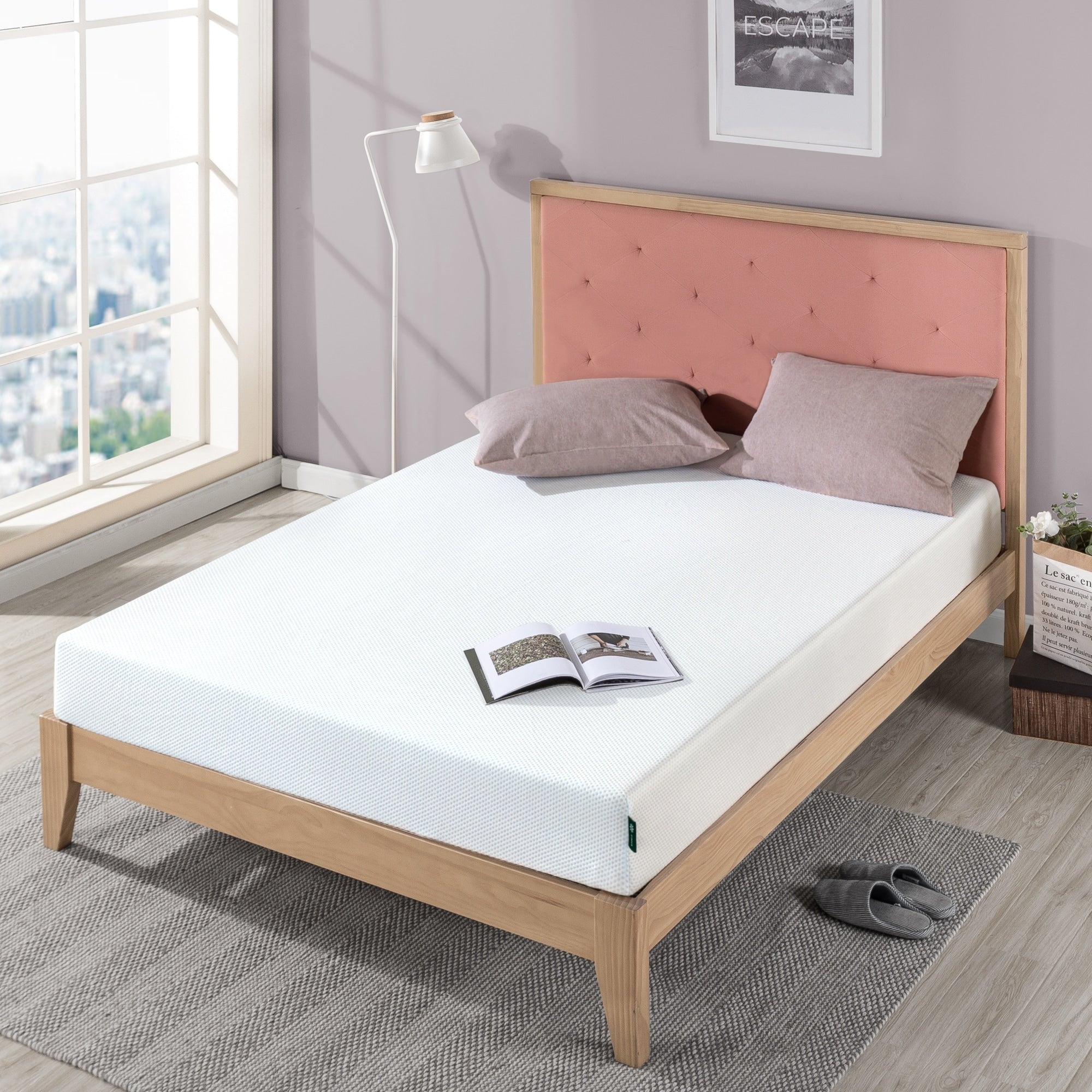 Priage by Zinus 8 inch Green Tea Gel Memory Foam Mattress