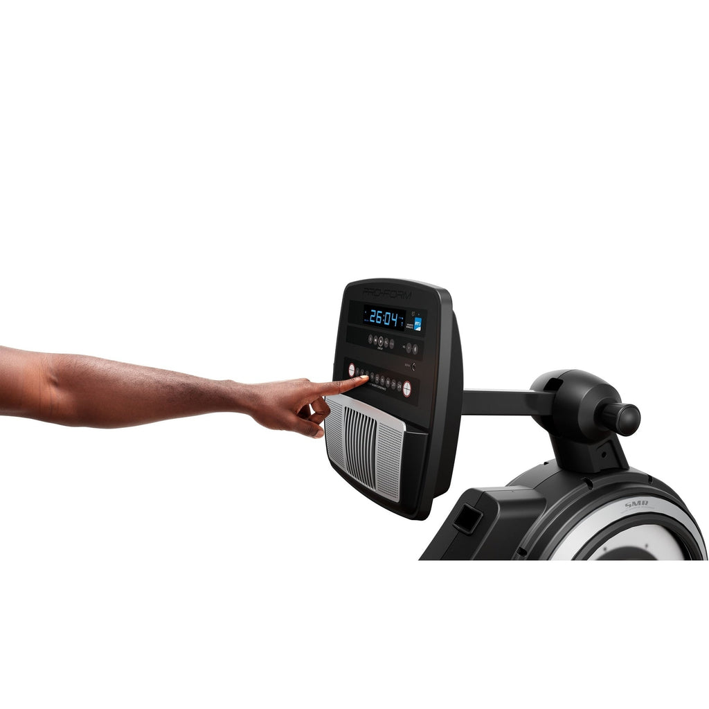 ProForm 750R; Rower with 5 Display, Built-In Tablet Holder and SpaceSaver Design