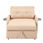 Pull Out Sofa Sleeper 3 in 1 with 2 Wing Table