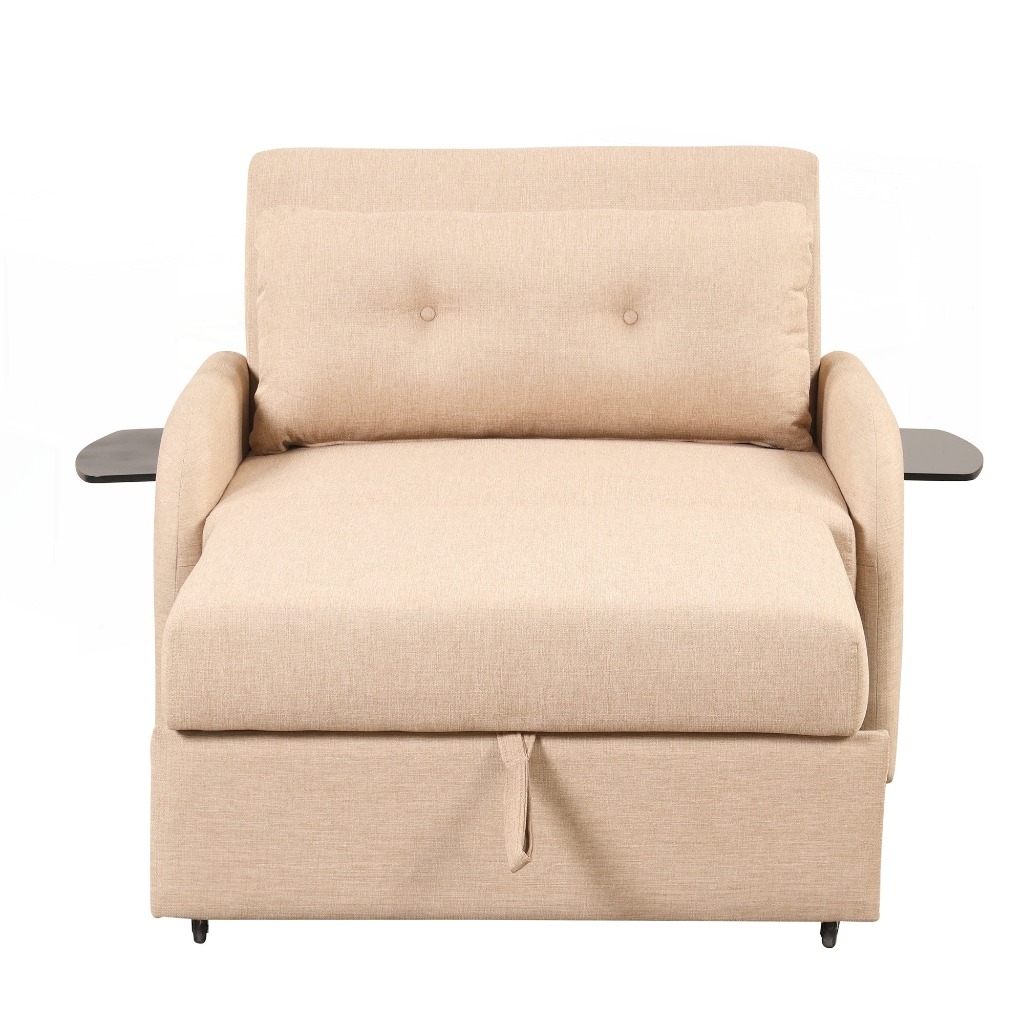 Pull Out Sofa Sleeper 3 in 1 with 2 Wing Table