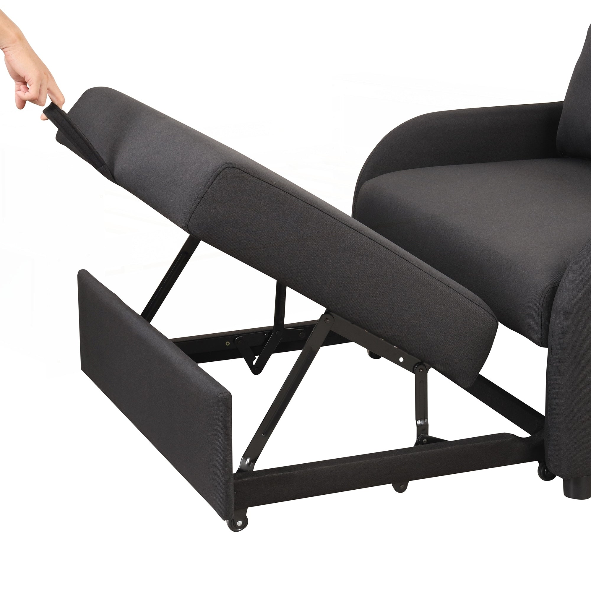 Pull Out Sofa Sleeper 3 in 1 with 2 Wing Table