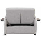 Pull Out Sofa Sleeper 3 in 1 with 2 Wing Table
