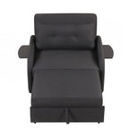 Pull Out Sofa Sleeper 3 in 1 with 2 Wing Table