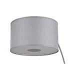 Q-Max 81 Steel Adjustable Arching Floor Lamp With Extra Large Shade and Marble Base