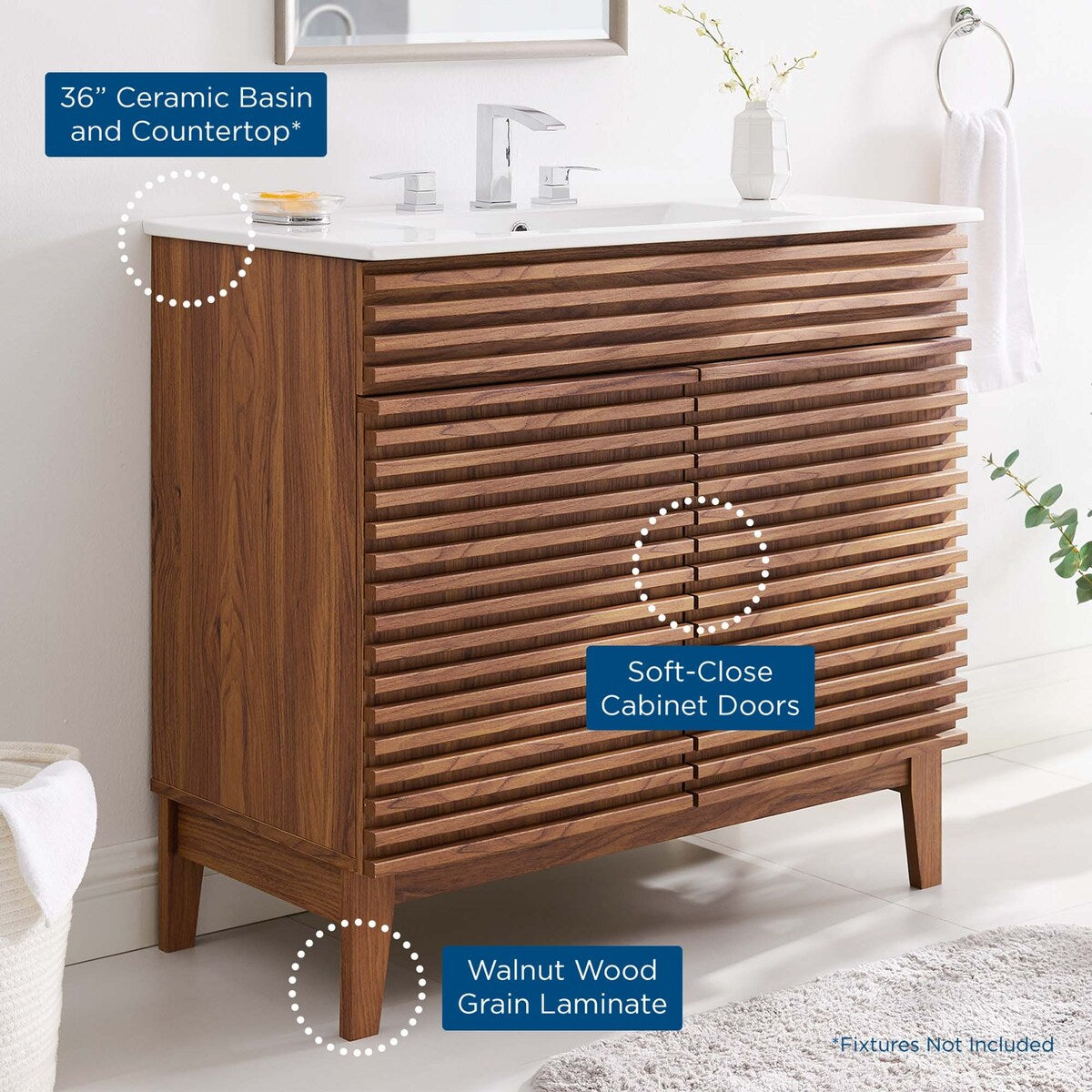 Render 36 Bathroom Vanity