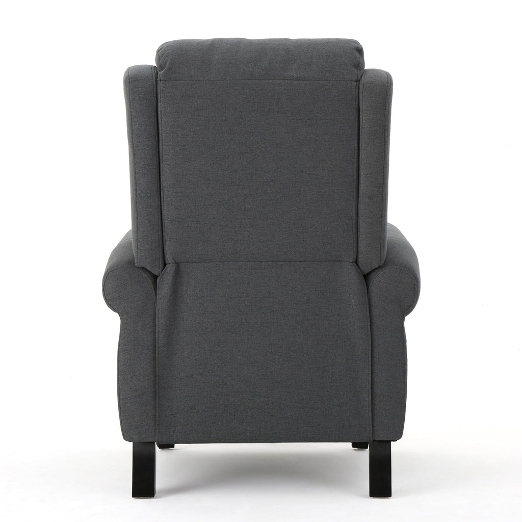 Roomfitters Ultimate Comfort PU Leather Pushback Recliner, Luxurious Recliner Chair for Living Room or Bedroom