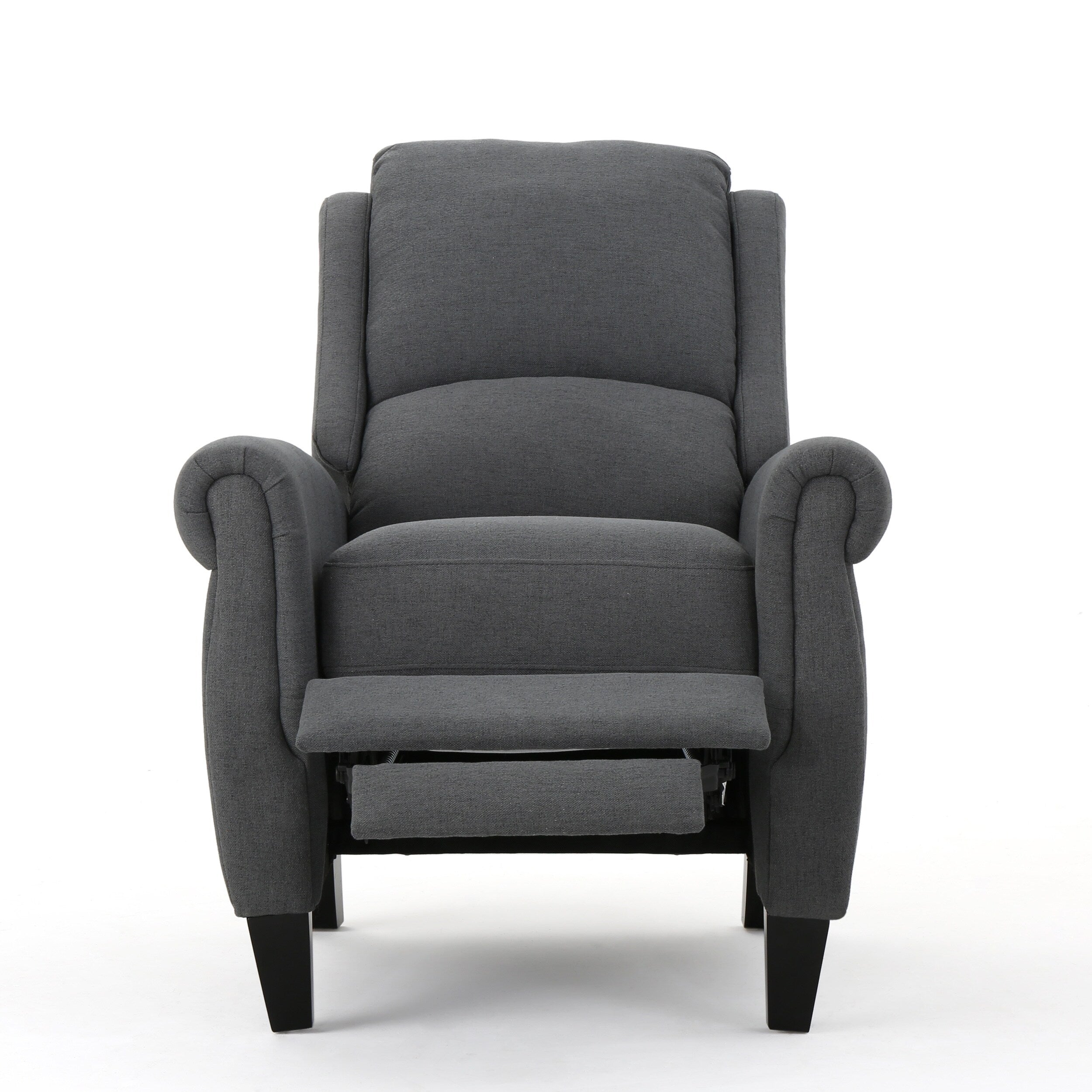 Roomfitters Ultimate Comfort PU Leather Pushback Recliner, Luxurious Recliner Chair for Living Room or Bedroom