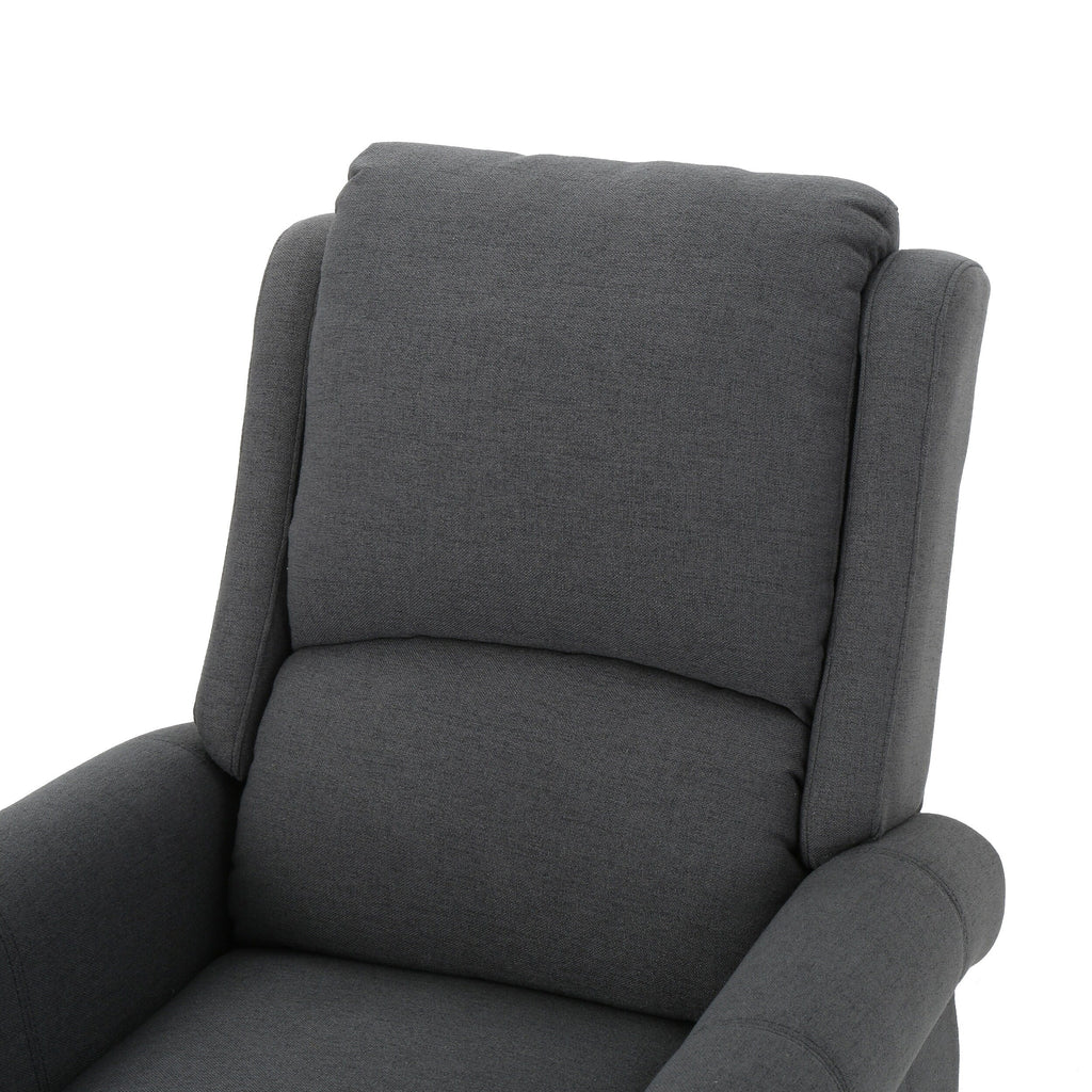 Roomfitters Ultimate Comfort PU Leather Pushback Recliner, Luxurious Recliner Chair for Living Room or Bedroom