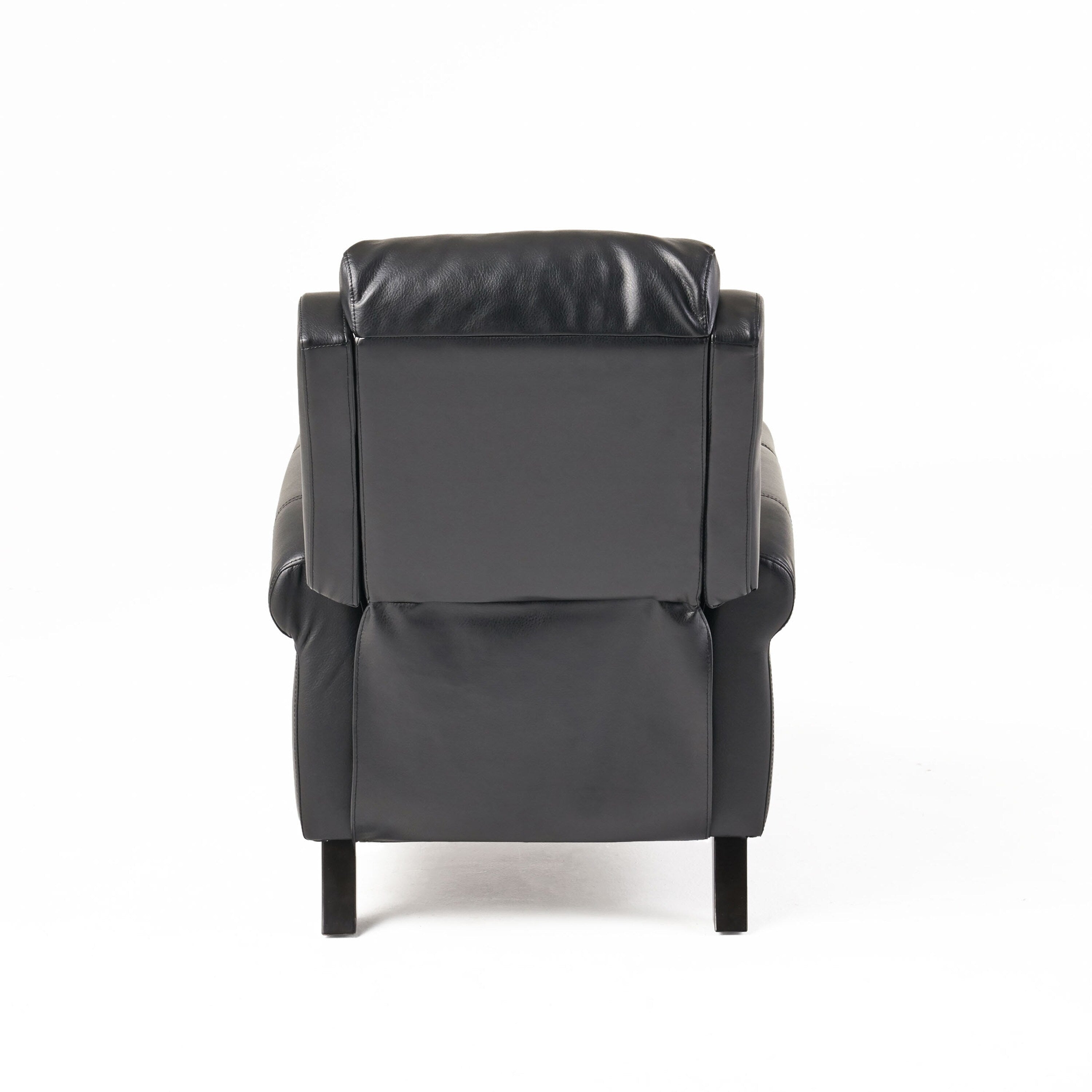 Roomfitters Ultimate Comfort PU Leather Pushback Recliner, Luxurious Recliner Chair for Living Room or Bedroom