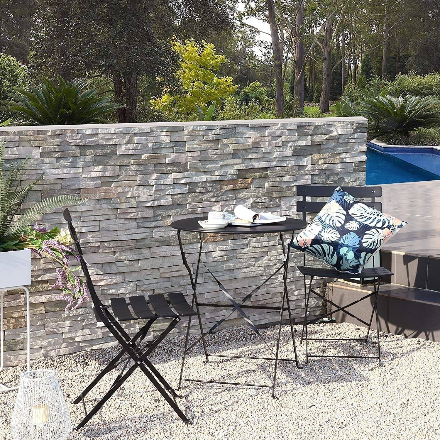 Round 2 Person - 23.6 Long Bistro Set