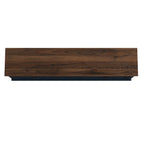 Rustic 72-Inch TV Stand with Adjustable Shelves, Hidden Storage - 72 in Width
