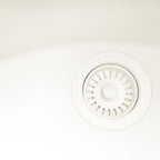 Ruvati 25-inch epiRock Workstation Warm White Undermount Laundry Sink - RVG2321WB