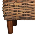 SAFAVIEH Danna Brown Bench - 43.9 x 14.8 x 21.1 - 44W x 15D x 21H