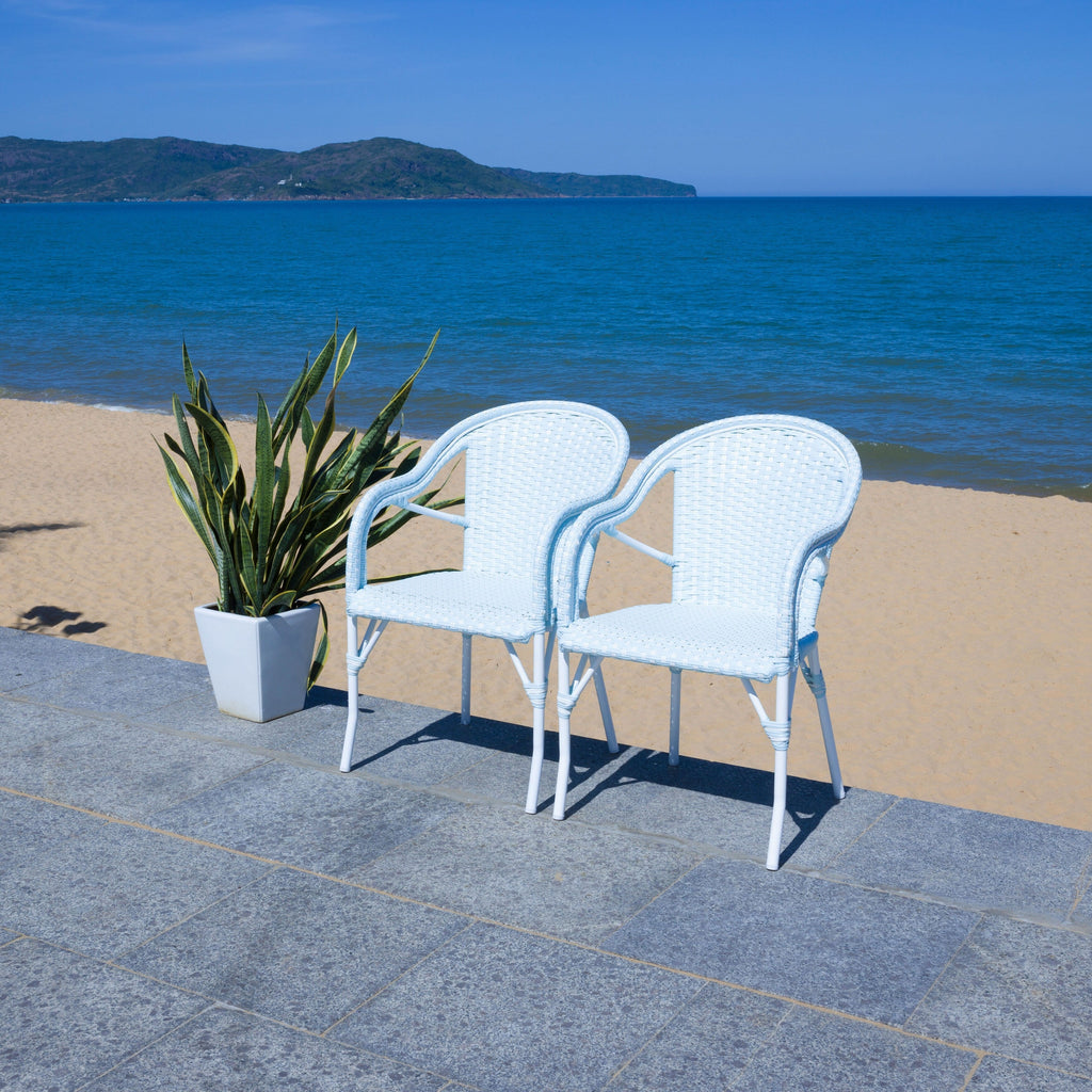 SAFAVIEH Doreth Arm Chair (Set of 2) - 23Wx36Dx25H