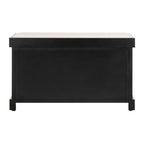SAFAVIEH Euphemia Brown Woven Storage Basket Bench - 33.5 x 16.1 x 19.9 - 34Wx16Dx20H