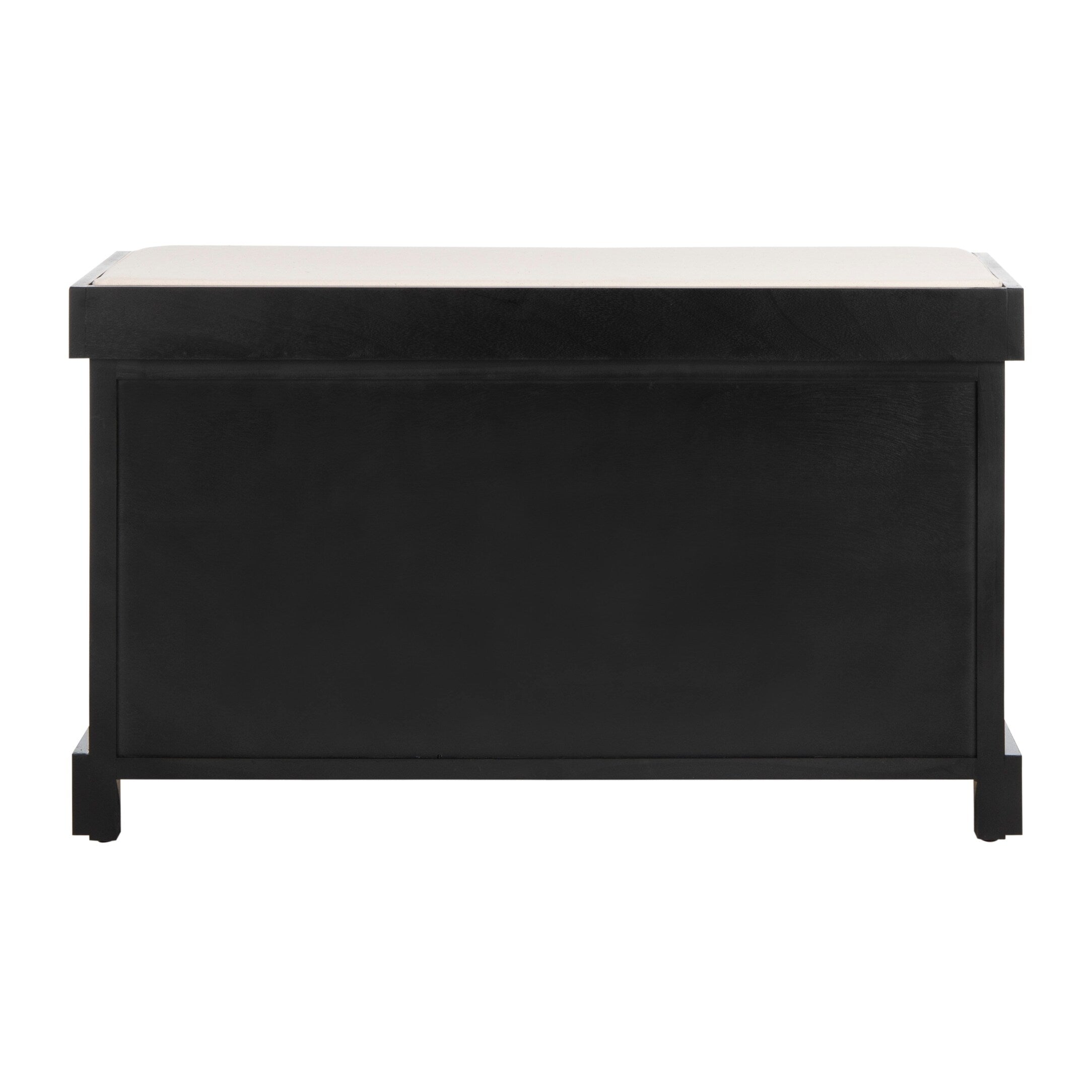 SAFAVIEH Euphemia Brown Woven Storage Basket Bench - 33.5 x 16.1 x 19.9 - 34Wx16Dx20H