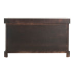 SAFAVIEH Euphemia Brown Woven Storage Basket Bench - 33.5 x 16.1 x 19.9 - 34Wx16Dx20H