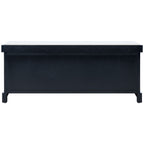 SAFAVIEH Fiorello 3-Drawer with Cushion Storage Bench - 47.3 W x 15 L x 19 H - 47Wx15Dx19H