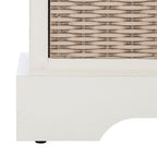 SAFAVIEH Fiorello 3-Drawer with Cushion Storage Bench - 47.3 W x 15 L x 19 H - 47Wx15Dx19H