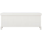 SAFAVIEH Fiorello 3-Drawer with Cushion Storage Bench - 47.3 W x 15 L x 19 H - 47Wx15Dx19H