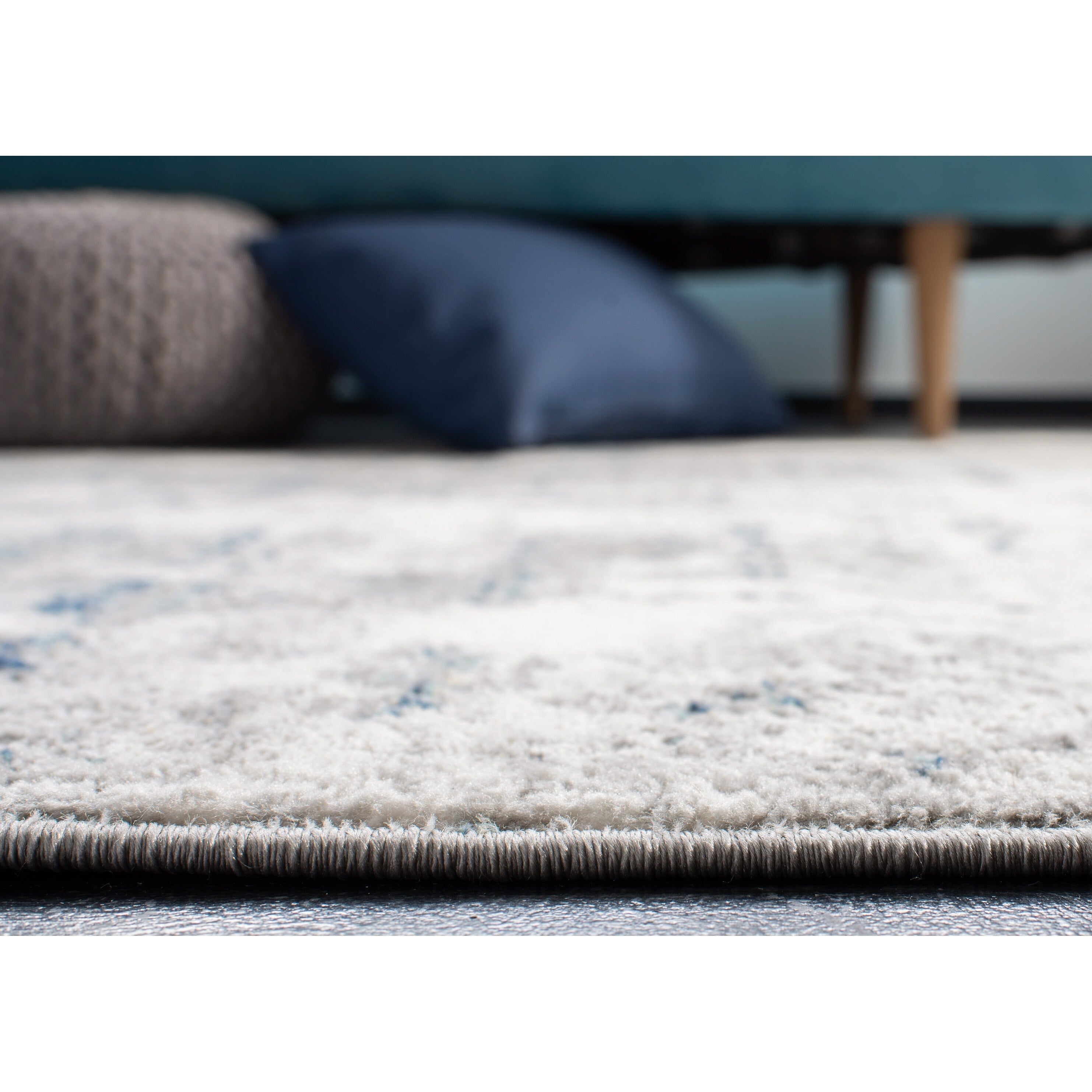 SAFAVIEH Jasper Shreya Modern Abstract Rug - Grey/Blue - 8' x 10'
