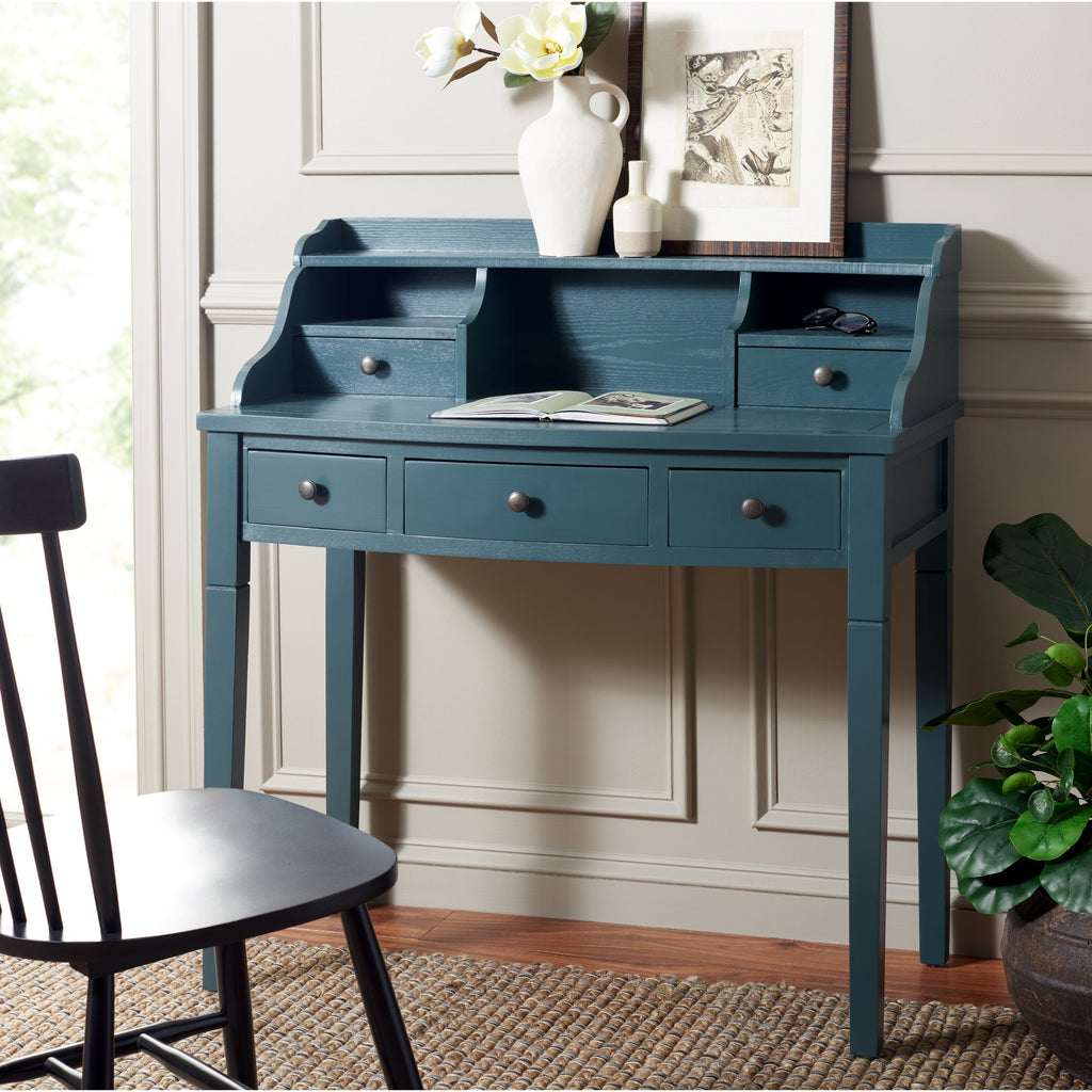 SAFAVIEH Leana 5-Drawer Work Office Writing Desk