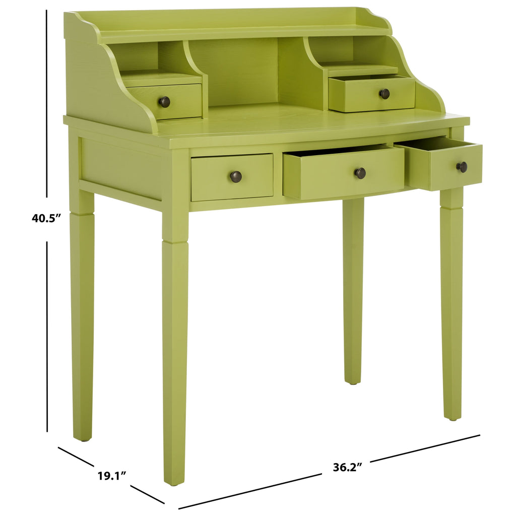 SAFAVIEH Leana 5-Drawer Work Office Writing Desk