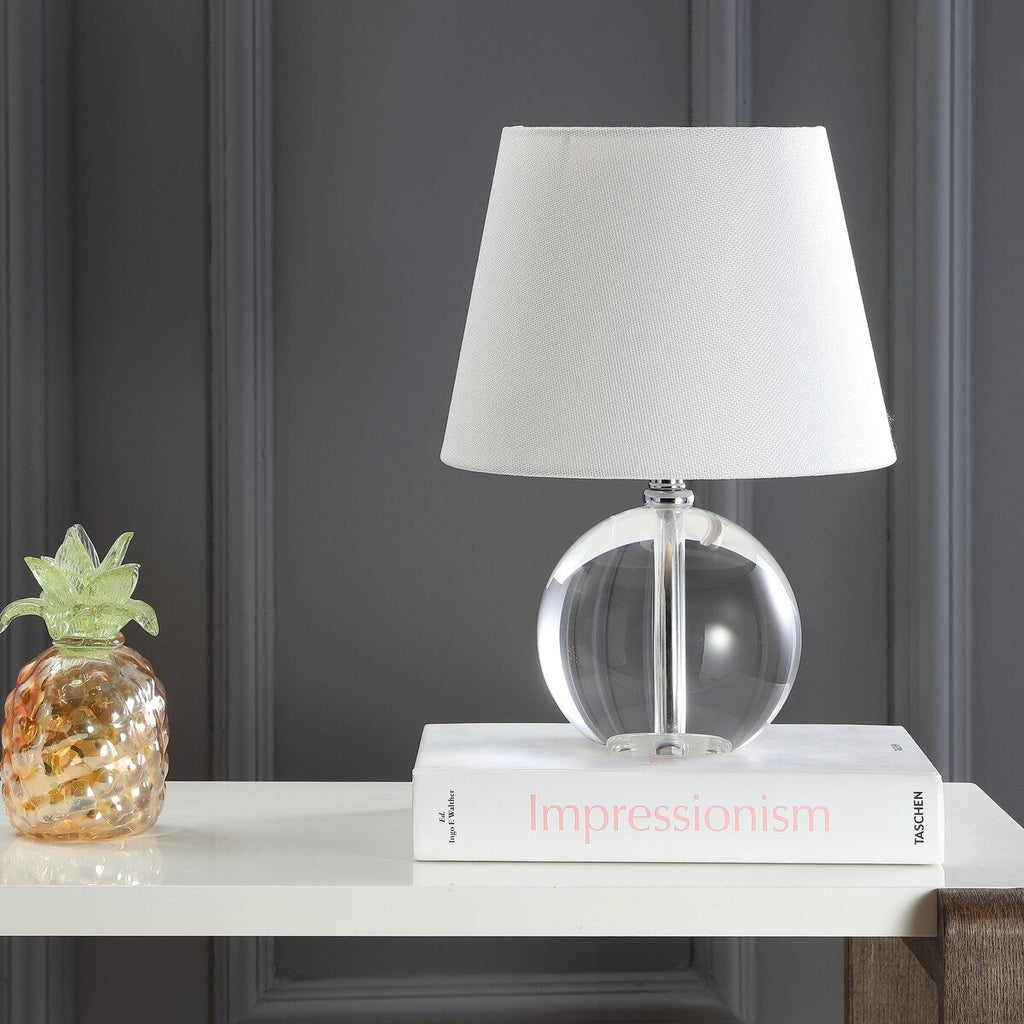 SAFAVIEH Lighting Chastity 14-inch Mable Table Lamp - 10x10x14 - 10Wx10Dx14H