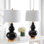 SAFAVIEH Lighting Diede Gourd Table Lamp (Set of 2) - 15x15x28.5 - 15Wx15Dx29H