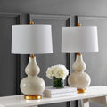 SAFAVIEH Lighting Diede Gourd Table Lamp (Set of 2) - 15x15x28.5 - 15Wx15Dx29H