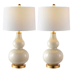 SAFAVIEH Lighting Diede Gourd Table Lamp (Set of 2) - 15x15x28.5 - 15Wx15Dx29H
