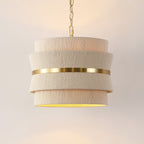 SAFAVIEH Oprea 3-Light Adjustable Hanging Pendant Light Fixture (LED Bulbs Included) - 16 x 16 x 16.5-72.5