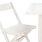 SAFAVIEH Outdoor Brandy 5-Piece Outdoor Dining Table Set - 43Wx35Dx29H