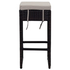 SAFAVIEH Outdoor Euda Bar Set (7-Piece) - 29Wx59Dx42H