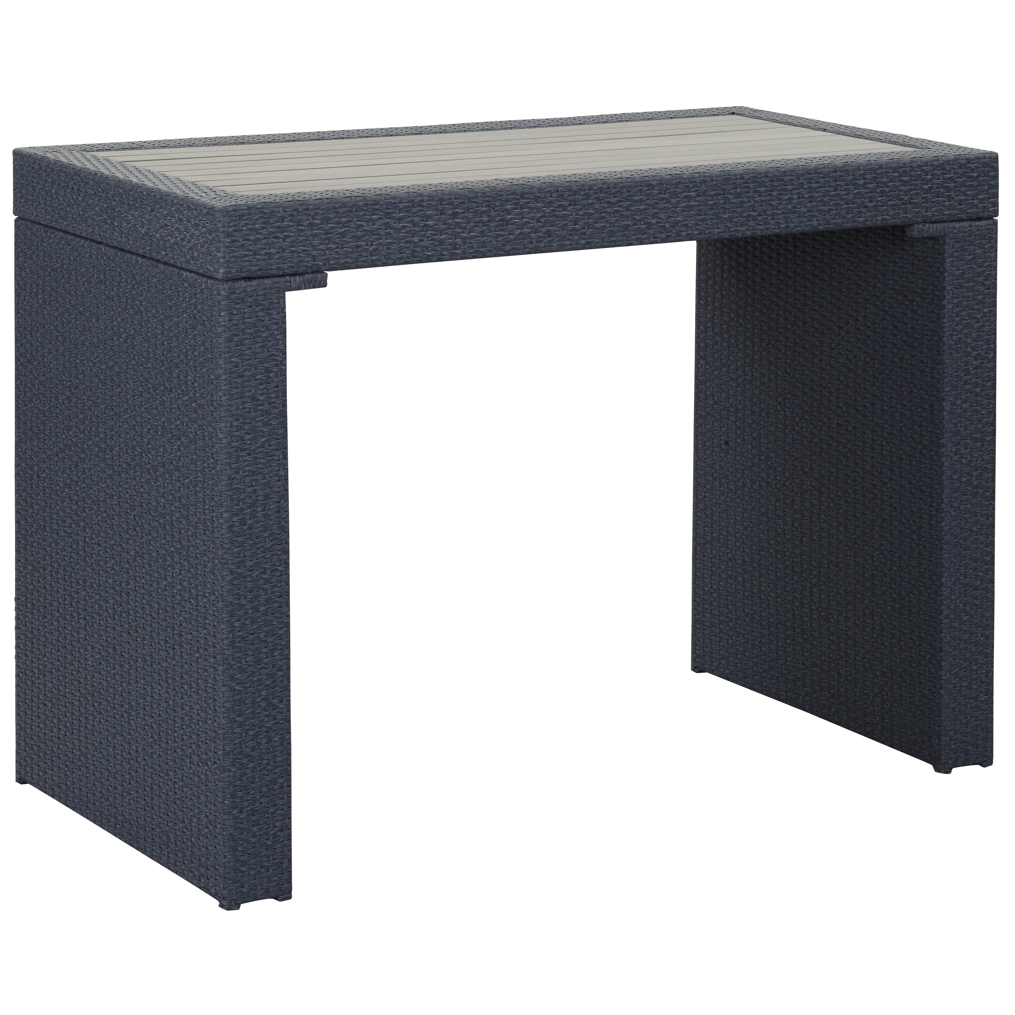 SAFAVIEH Outdoor Euda Bar Set (7-Piece) - 29Wx59Dx42H