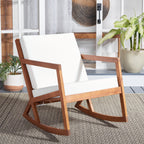 SAFAVIEH Outdoor Makaila Rocking Chair with Cushion - 26W x 31D x 38H