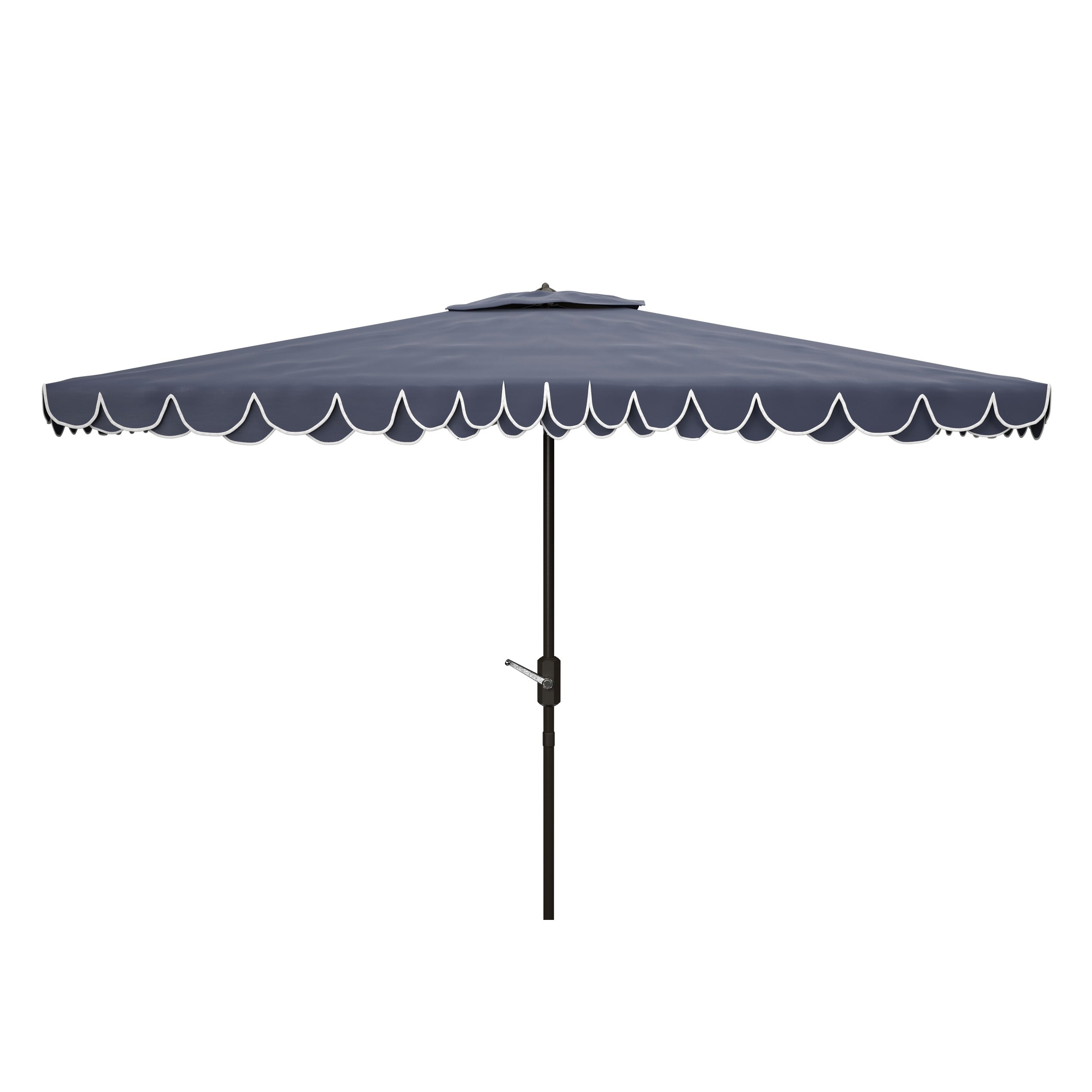 SAFAVIEH Zariah Rectangular 6'x10' Outdoor Umbrella with Valance
