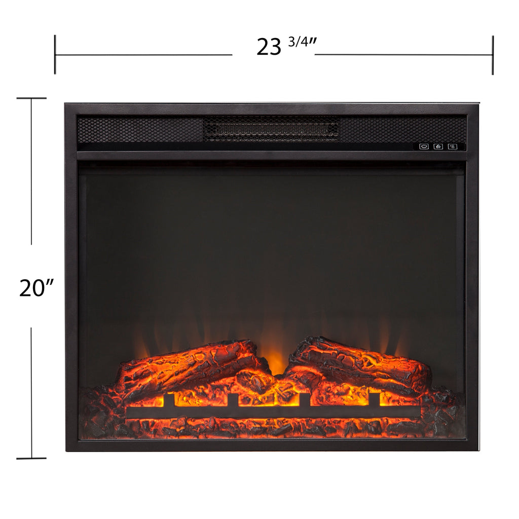 SEI Furniture 23 Base Electric Firebox Insert w/ Remote Control