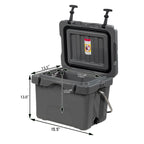 SKTAKOL 16 Quart Cooler Portable Ice Chest Leak-Proof 24 Cans Ice - See Details