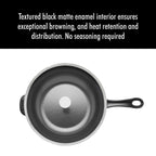 STAUB Cast Iron 2.9-qt Daily Pan with Glass Lid
