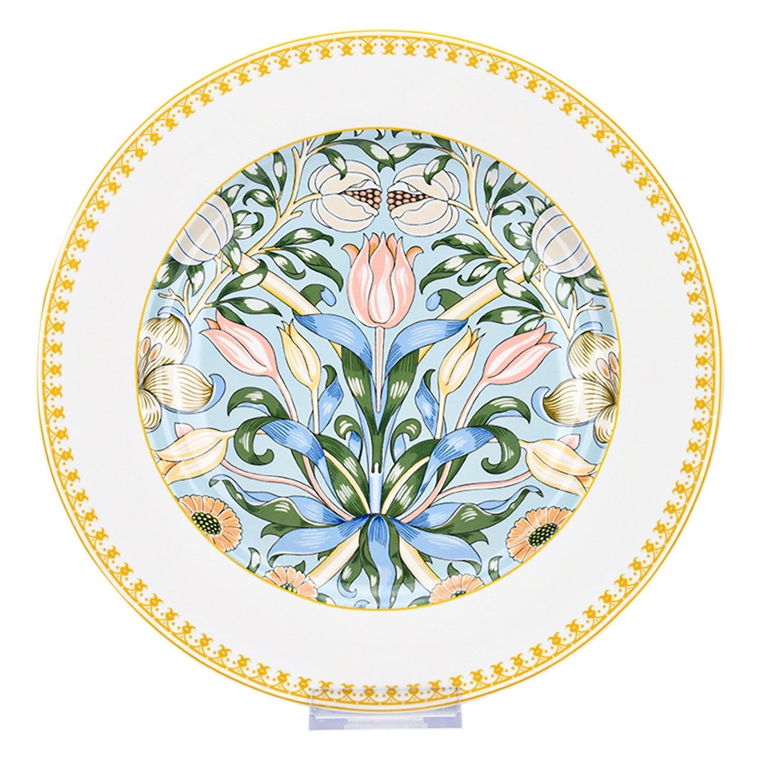 STP Goods Morris Garden Bone China Dinnerware Set of 24 for 6